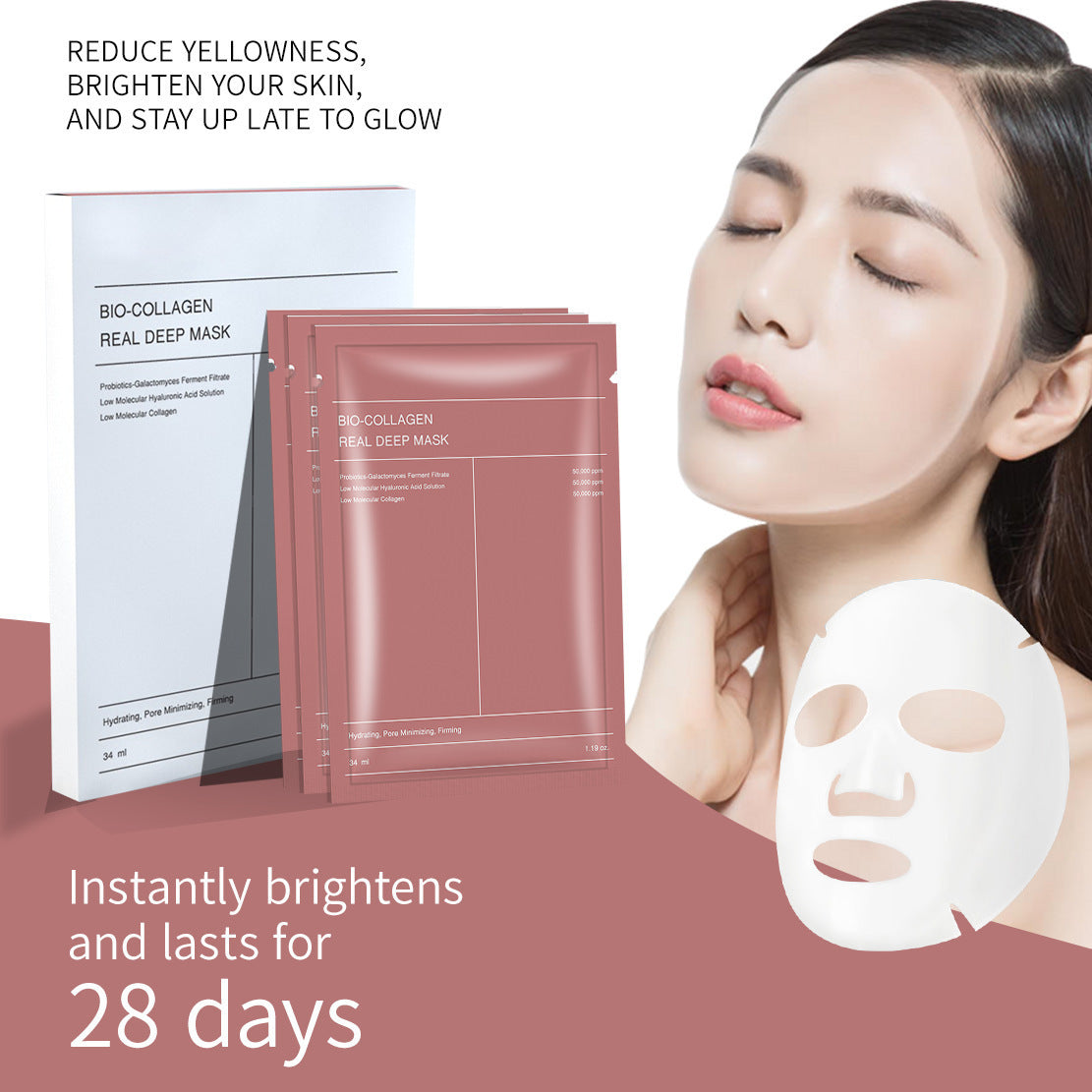 Bio-Collagen Sheet Face Mask