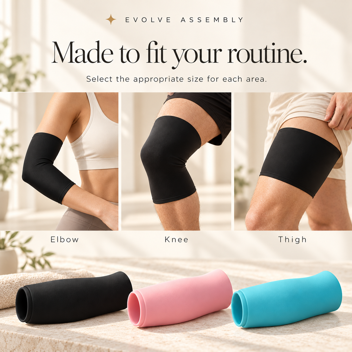 Ice Pack Compression Sleeve Reusable Gel Cold Packs Brace for Injuries Hot Cold Sleeve