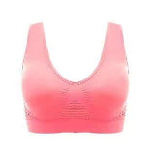 Sport Bra Mesh Hollow Vent Sports Bra - Image 2