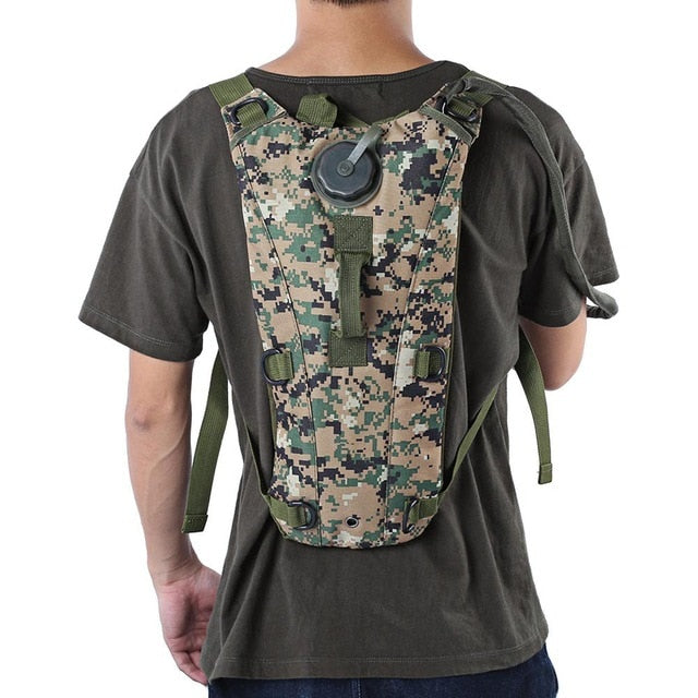 3L Water Bag Molle Military Tactical Hydration Backpack - Image 5