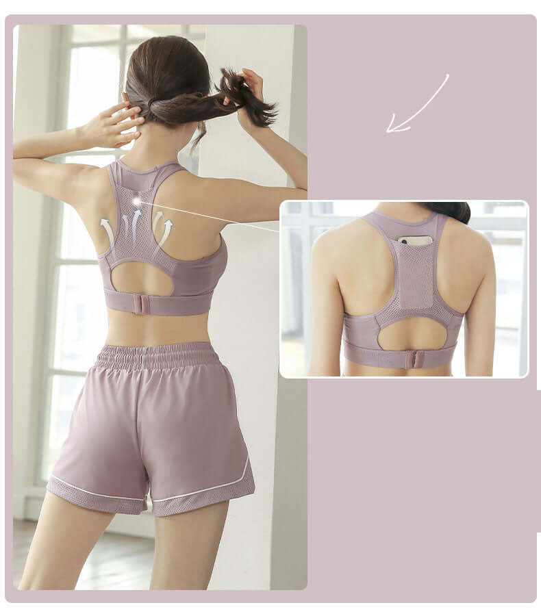 Sports suit Fitness suit Women's summer - Image 5
