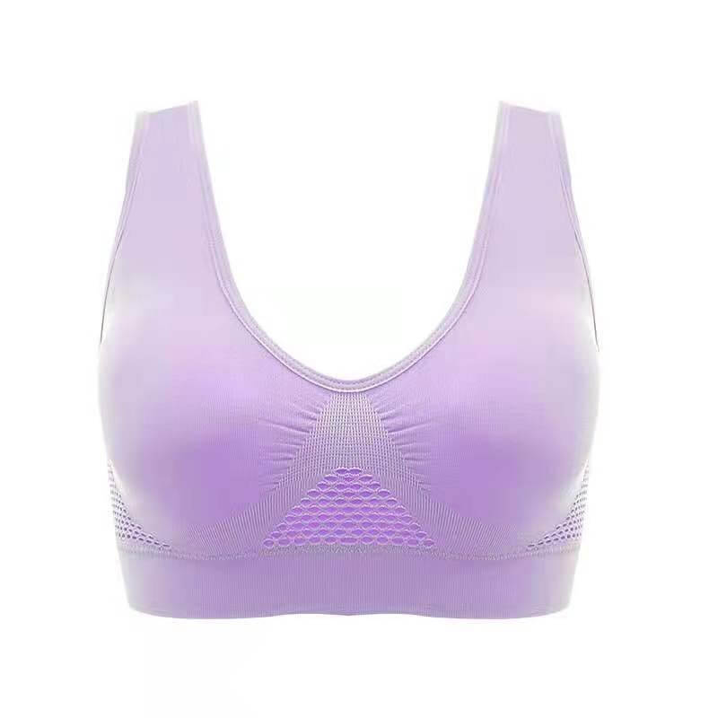 Sport Bra Mesh Hollow Vent Sports Bra - Image 4
