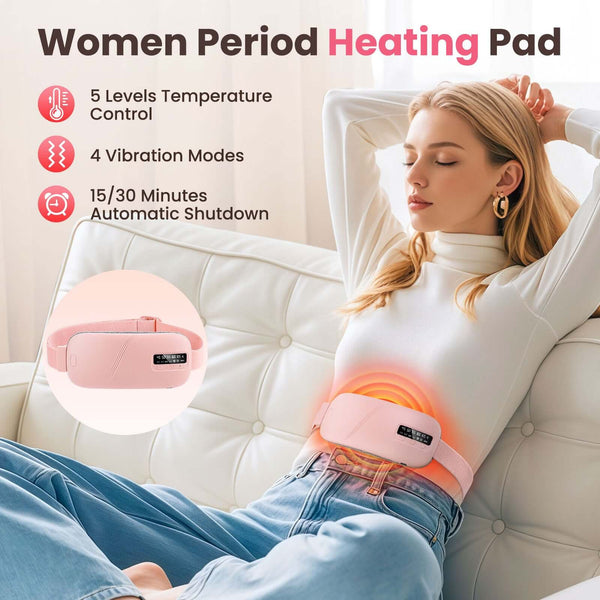 Wireless Heat Therapy Massage Belt for Women - Image 1