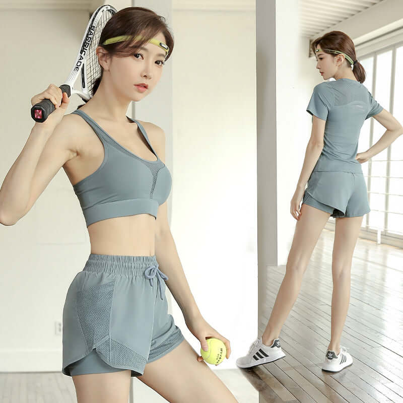 Sports suit Fitness suit Women's summer - Image 4