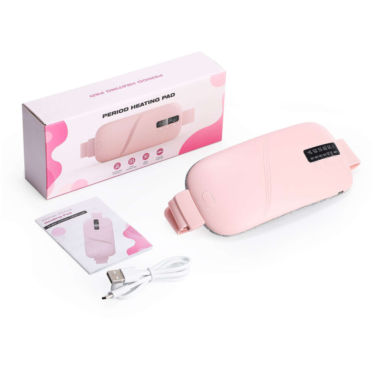Wireless Heat Therapy Massage Belt for Women - Image 3