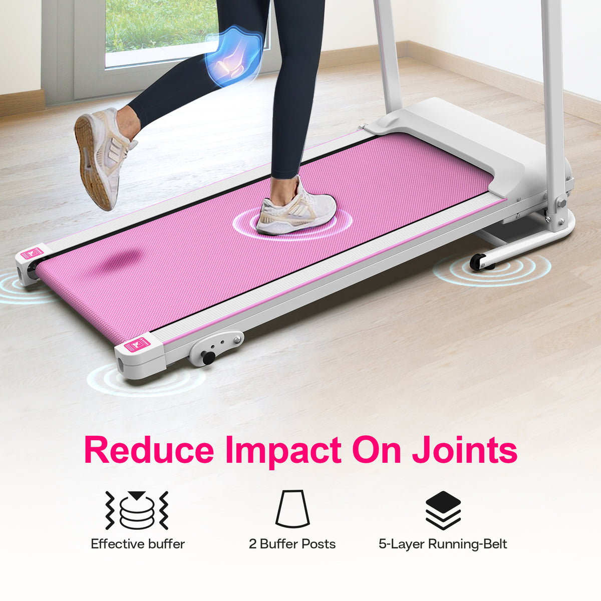 Foldable Treadmill 2.5HP Electric Folding - Image 4