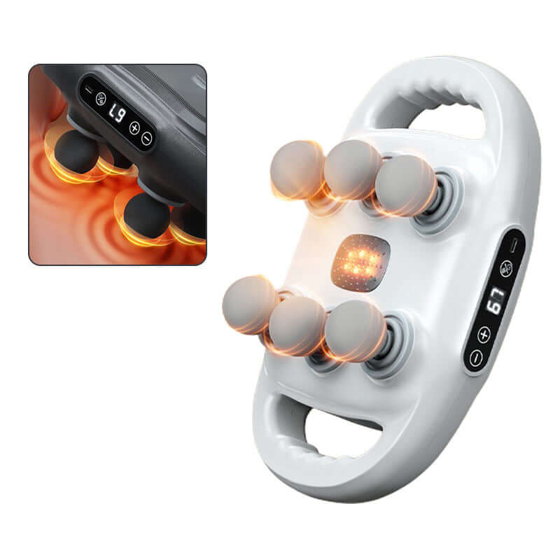 Vibrator Heated Fascial Gun Kneading Massage - Image 1