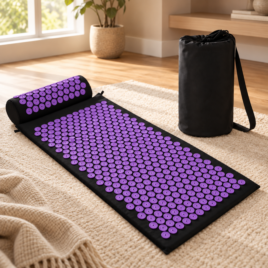 Acupressure Mat Set Yoga Acupressure Massage Mat
