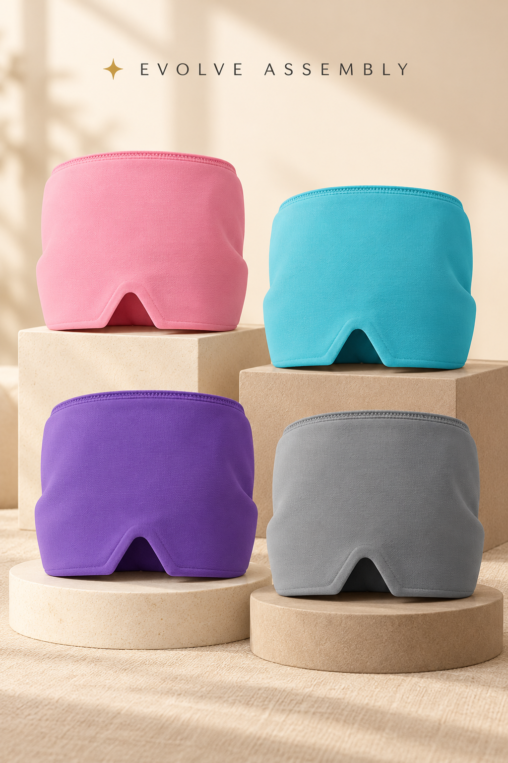 Cold compress head cover eye mask for headache relief, comfortable ice bag, ice pack, ice cap, physical therapy, soothing, retractable gel head mask